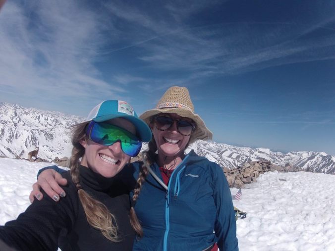 beth and i on elbert